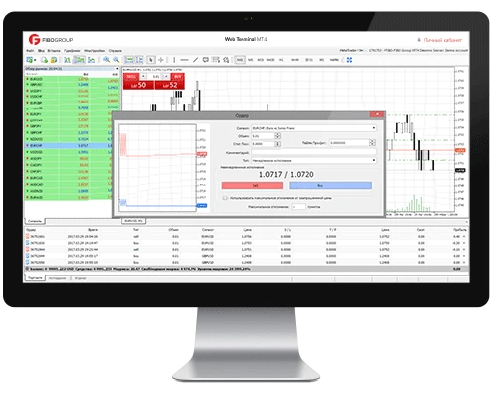 FIBO Group: web terminal