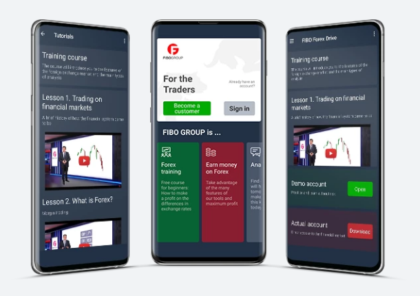 FIBO Group: mobile app